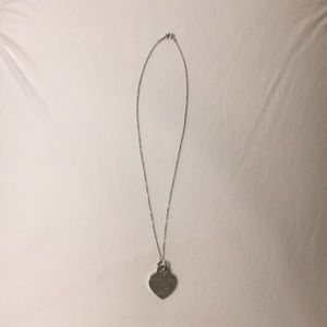 Tiffany Heart Tag Pendant